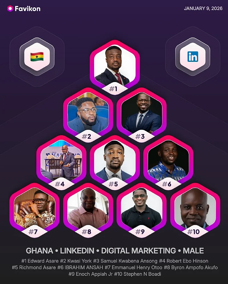 Top Digital Marketers in Ghana: LinkedIn Leaders in 2026 - 01 Webmasters