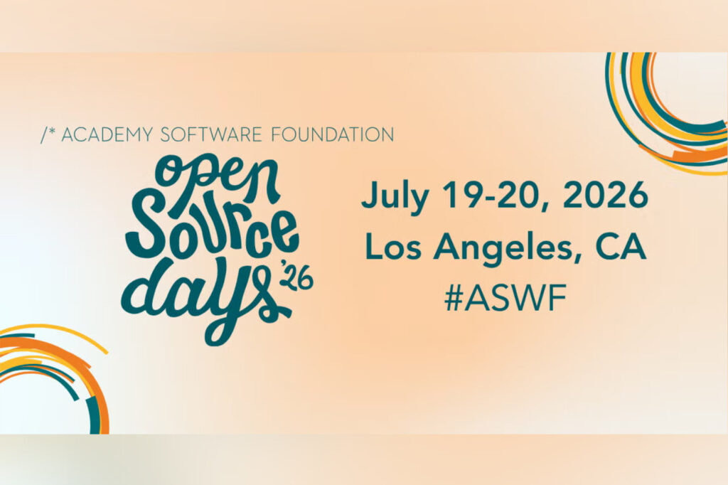 ASWF Open Source Days 2026: registration is now open by Jose Antunes ...